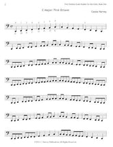 First Position Scale Studies for the Cello